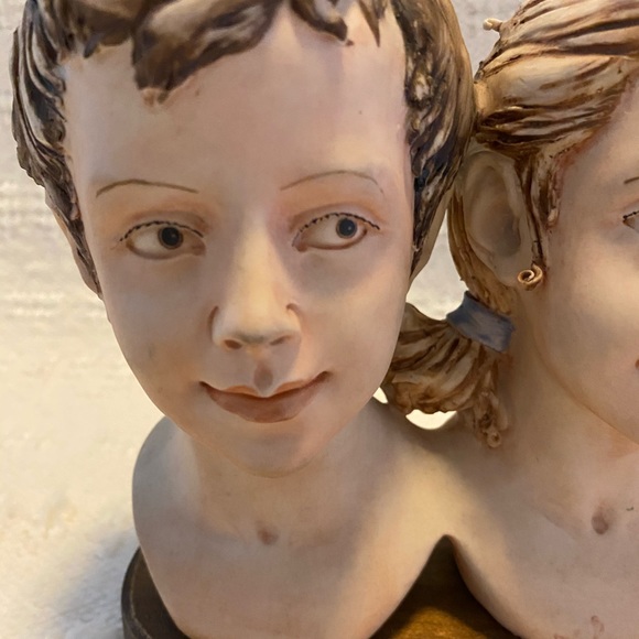 Boy and girl figurine possibly Capodimonte see photos - Picture 8 of 9